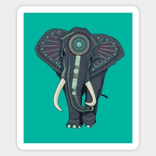 Indian Elephant Sticker